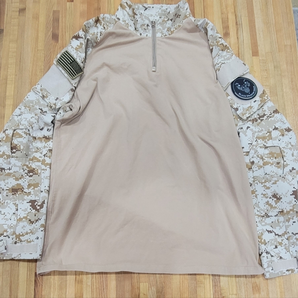 Desert Style Cammo 2XL long sleeve shirt